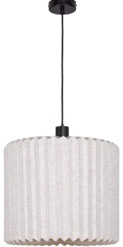Fleur taklampe 40cm sort