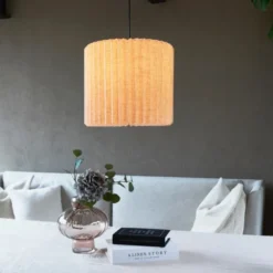 Fleur taklampe 40cm sort
