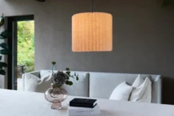 Fleur taklampe 40cm sort