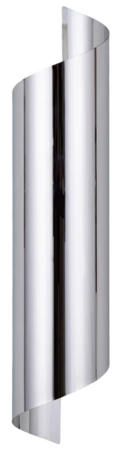 Flow vegglampe 2lys krom