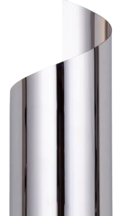 Flow vegglampe 2lys krom