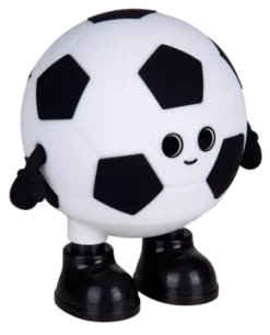 Fotball LED oppladbar bordlampe 12cm RGB