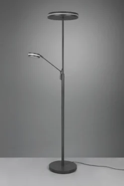 Franklin LED uplight 2lys 180cm grå