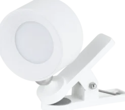 Frida LED oppladbar leselampe vegg 7,5cm hvit