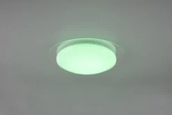Frodeno LED plafond baderomslampe IP44 35cm RGBW hvit