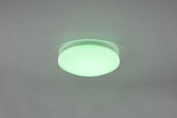 Frodeno LED plafond baderomslampe IP44 35cm RGBW hvit