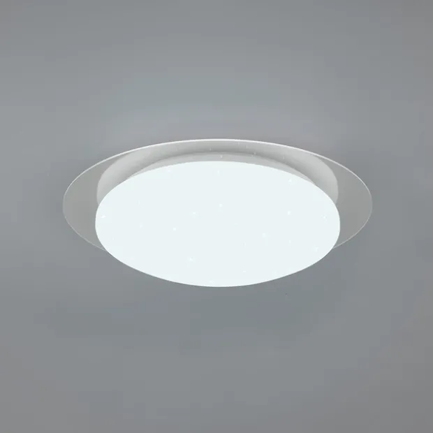 Frodeno LED plafond baderomslampe IP44 35cm RGBW hvit