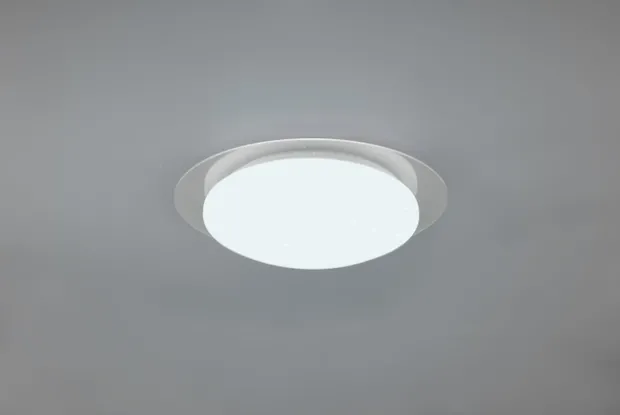 Frodeno LED plafond baderomslampe IP44 35cm RGBW hvit