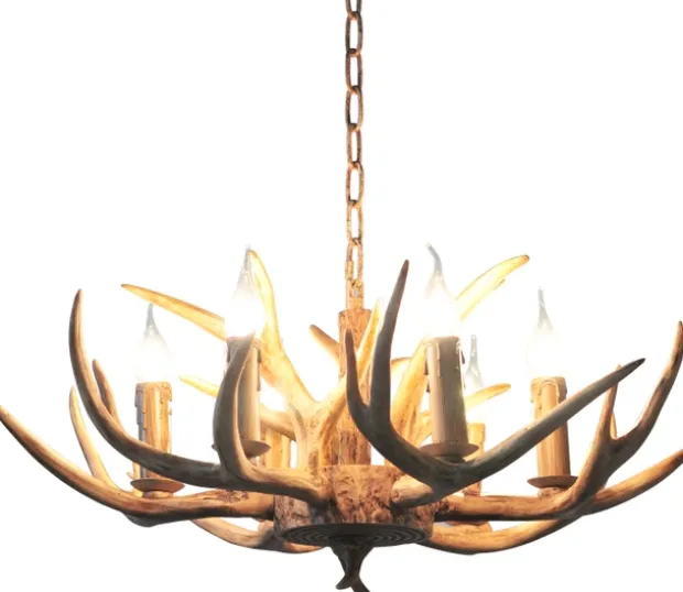 Gevir II taklampe 70cm brun