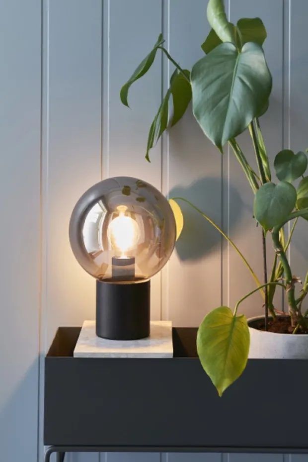 Giant Balloon bordlampe 30cm smoke