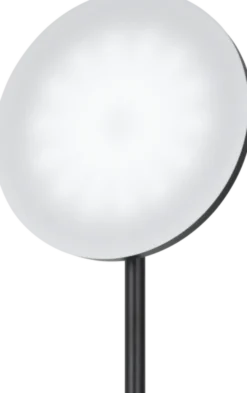 Glasgow LED uplight 1lys 180cm sort