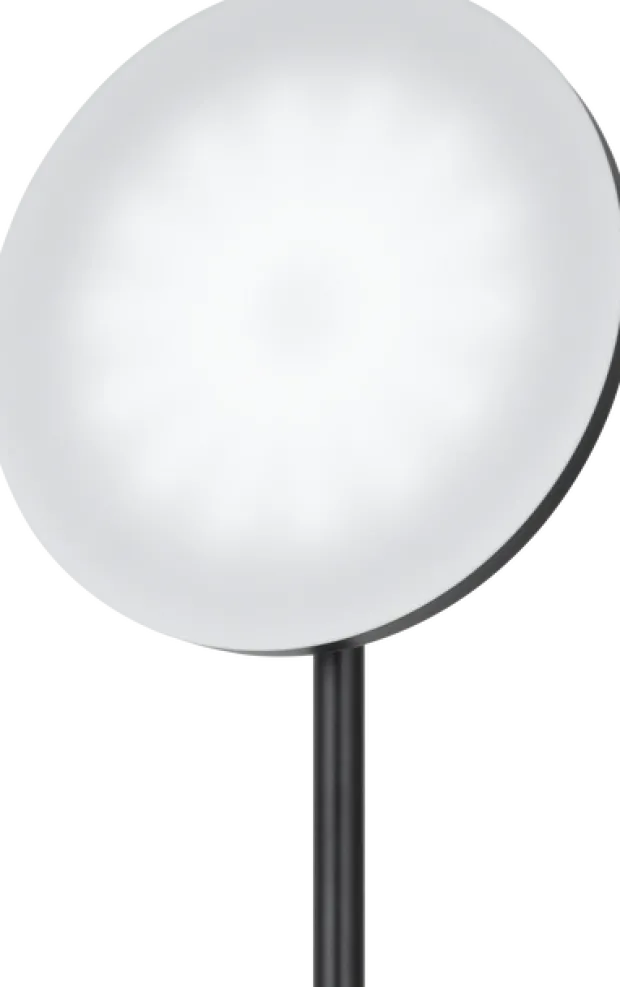 Glasgow LED uplight 1lys 180cm sort