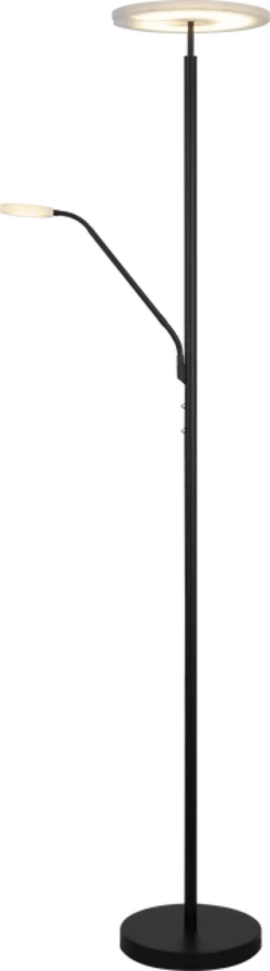 Glasgow LED uplight 2lys 190cm sort