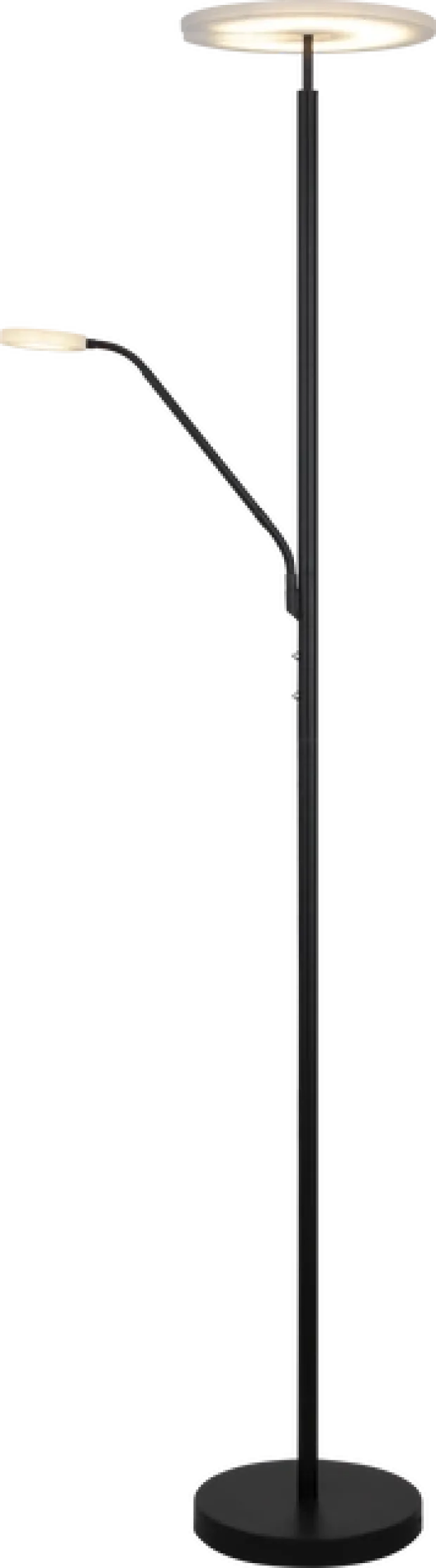 Glasgow LED uplight 2lys 190cm sort