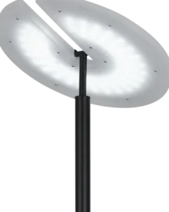 Glasgow LED uplight 2lys 190cm sort