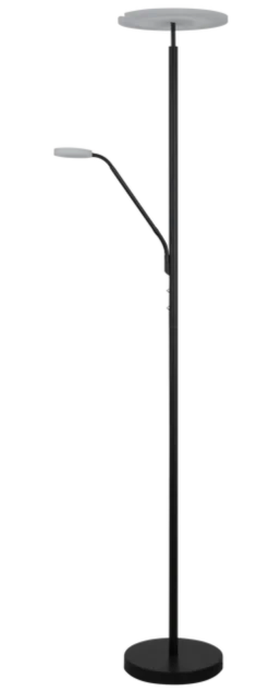 Glasgow LED uplight 2lys 190cm sort