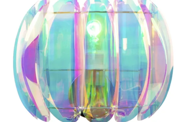 Glinstar vegglampe 30cm flerfarget