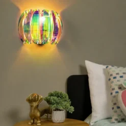 Glinstar vegglampe 30cm flerfarget