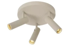 Grado takspot 3lys 25cm beige