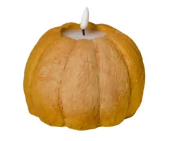 Gresskar LED 13cm oransje