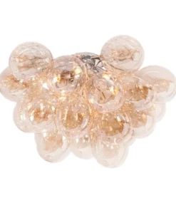 Gross plafond taklampe 50cm amber