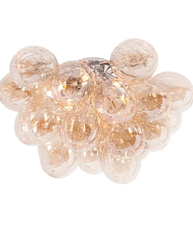 Gross plafond taklampe 50cm amber