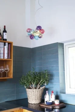 Gross taklampe 30cm flerfarget