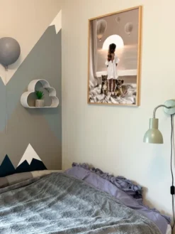 Gulliver leselampe vegg 23cm grønn