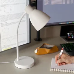 Gulliver skrivebordslampe 42cm hvit