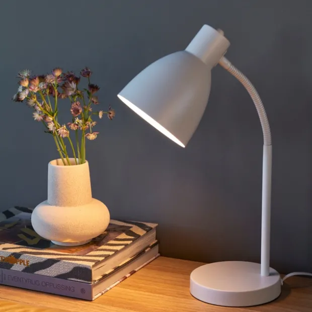 Gulliver skrivebordslampe 42cm hvit