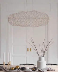 Hayden taklampe 75cm gull