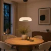 Helen LED taklampe 40cm brun/opal