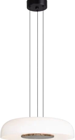 Helen LED taklampe 40cm brun/opal