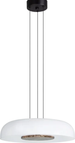 Helen LED taklampe 40cm brun/opal