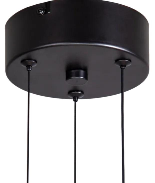 Helen LED taklampe 40cm brun/opal