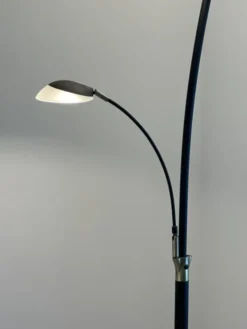Helios LED uplight 2lys 197cm sort