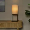 Herman bordlampe 42cm beige