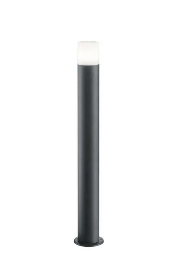 Hoosic utelampe stolpe IP44 80cm grå