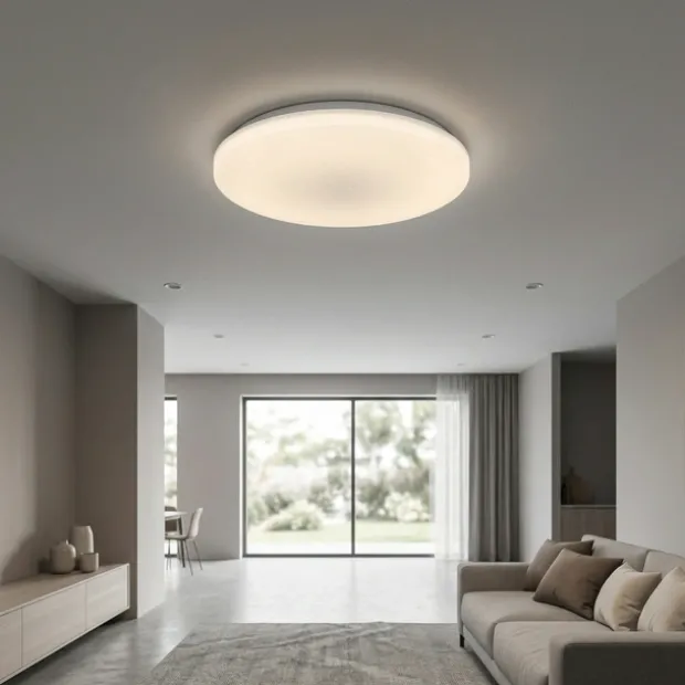 Hyaden Sparkling II LED plafond taklampe 60cm hvit