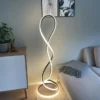 Infinity LED gulvlampe 143cm sort