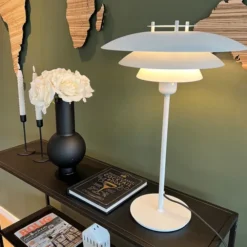 Joakim bordlampe 53cm hvit