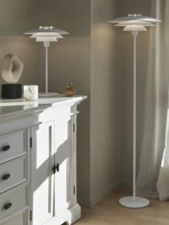 Joakim bordlampe 53cm hvit