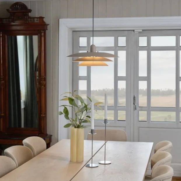 Joakim II taklampe 45cm beige