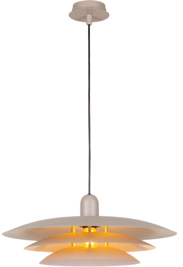 Joakim II taklampe 45cm beige