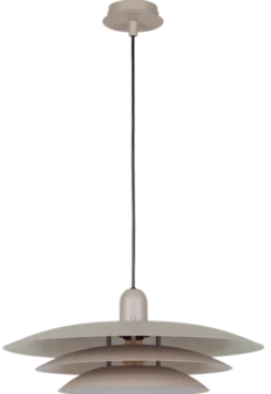 Joakim II taklampe 45cm beige