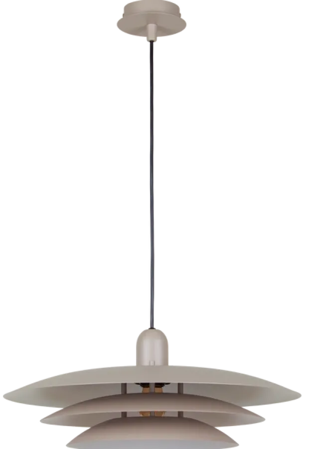 Joakim II taklampe 45cm beige
