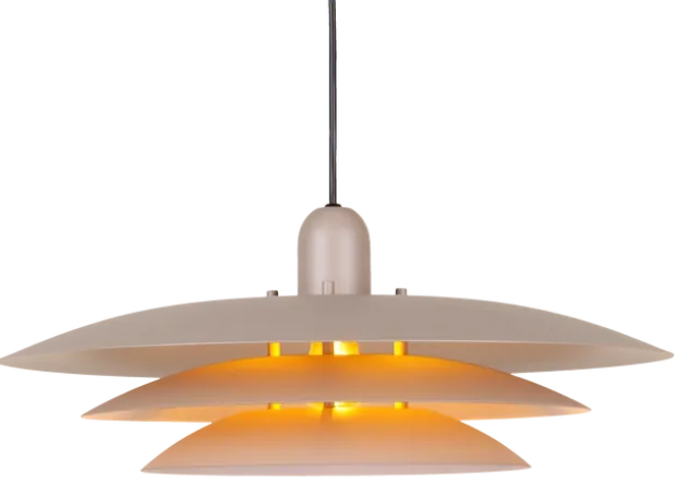 Joakim II taklampe 45cm beige