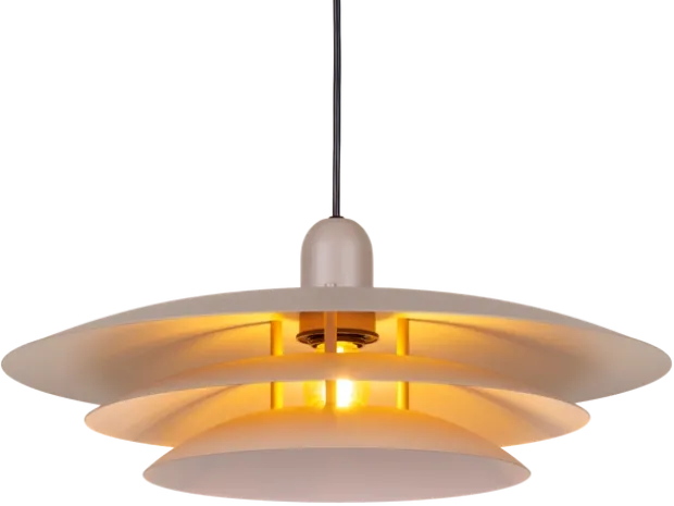 Joakim II taklampe 45cm beige