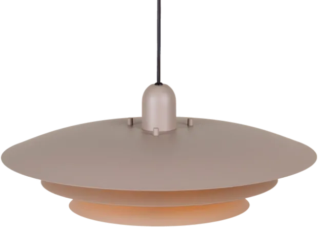 Joakim II taklampe 45cm beige