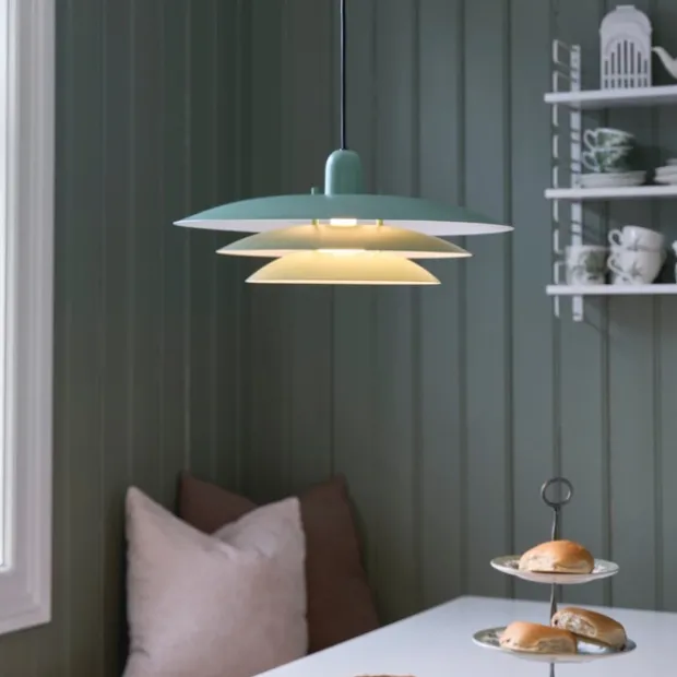 Joakim II taklampe 45cm grønn
